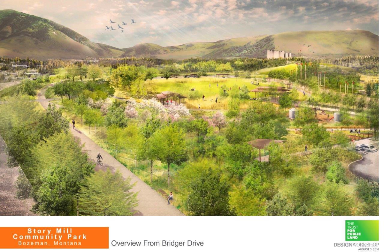 Overview from Bridger Drive